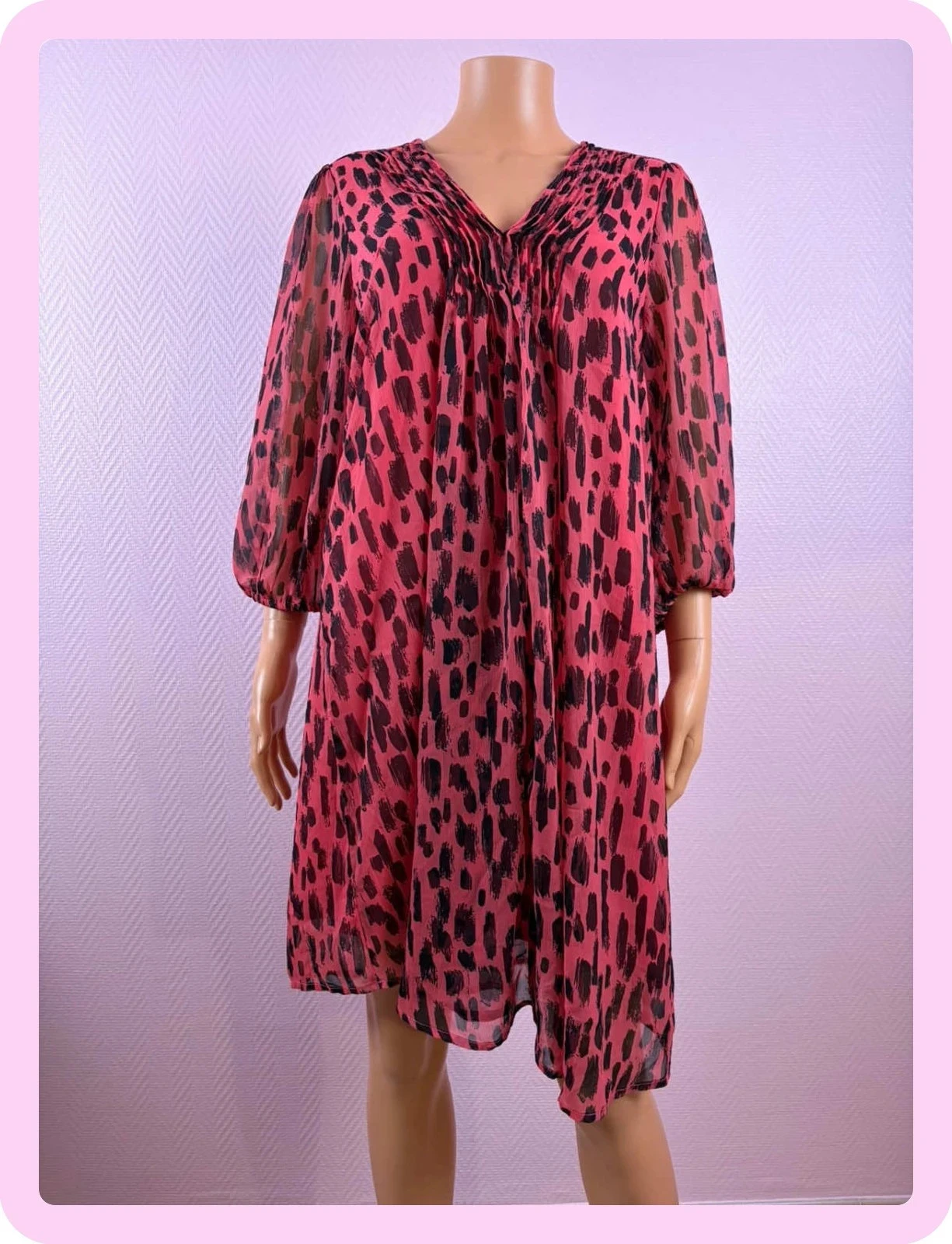 Robe femme blanche porte taille 48 mis une fois